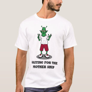 Camiseta Bienvenida Geek Alien
