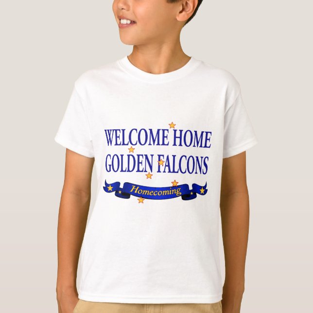 Camiseta Bienvenida Hogar Falcons dorados (Anverso)
