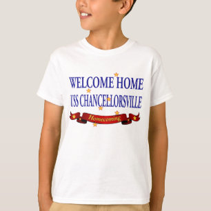 Camiseta Bienvenida Hogar USS Chancellorsville