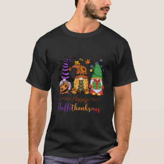 Camiseta Bienvenida navideña en un tee Hallothankmas