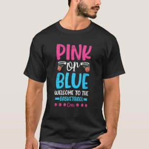 Camiseta Bienvenida Rosa O Azul Al Equipo De Baloncesto