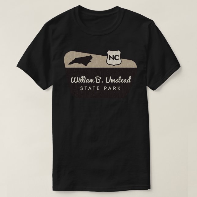 Camiseta Bienvenida S de William B Umstead State Park North (Diseño del anverso)