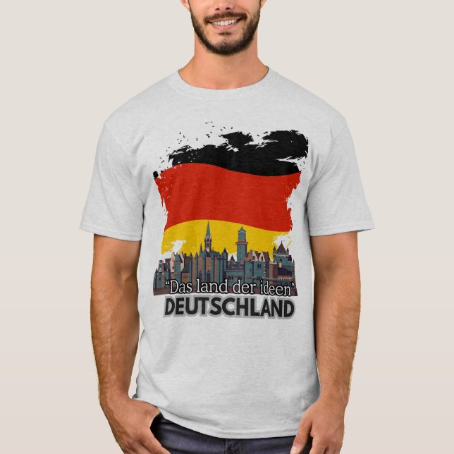 Camiseta Bienvenido a Alemania (Anverso)