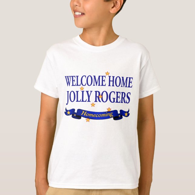 Camiseta Bienvenido a casa Jolly Rogers (Anverso)