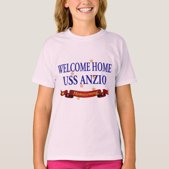 Camiseta Bienvenido a casa USS Anzio (Anverso)