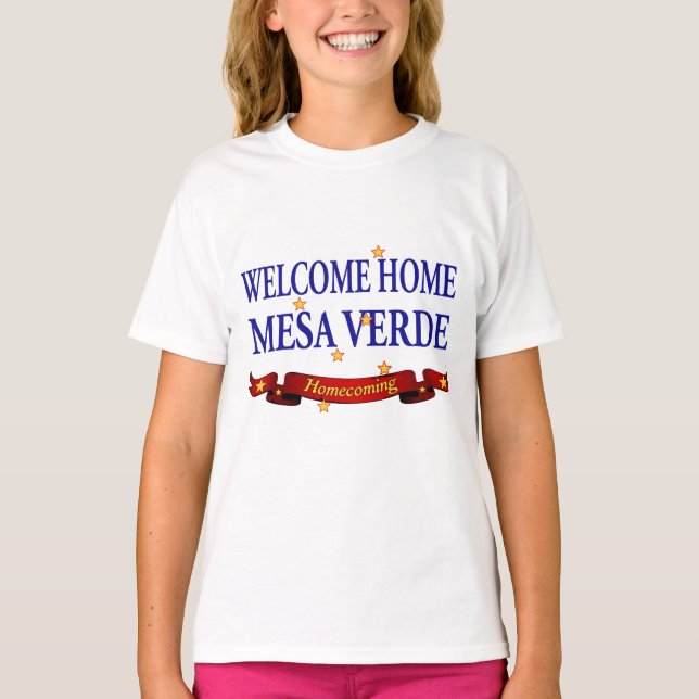 Camiseta Bienvenido a casa USS Mesa Verde! (Anverso)