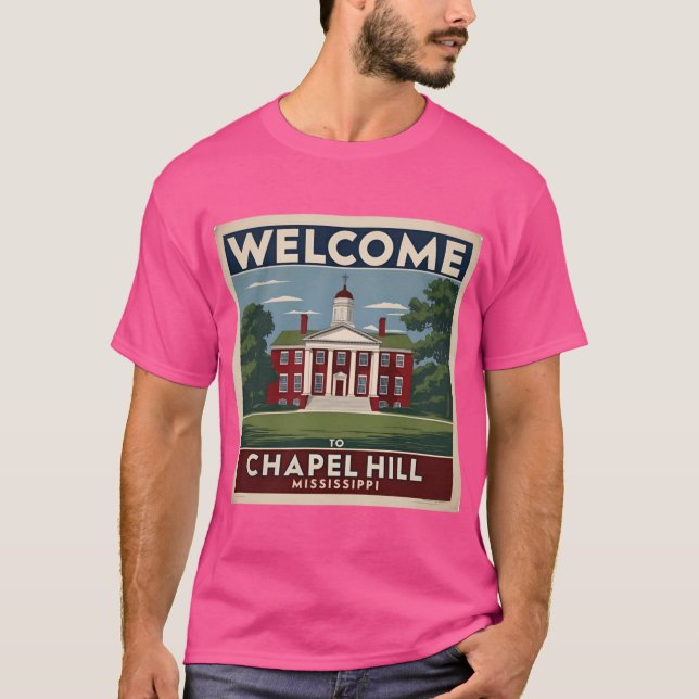 Camiseta Bienvenido a Chapel Hill (Anverso)