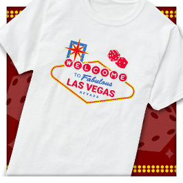 Camiseta Bienvenido a Fabuloso Viaje a Las Vegas Letrero de