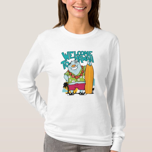 Camiseta Bienvenido a Hawaii (Anverso)