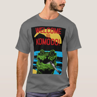 Camiseta Bienvenido a Komodo Graphic Dark Humor