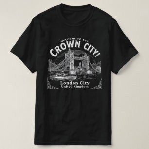 Camiseta Bienvenido a la Ciudad de Londres Reino Unido