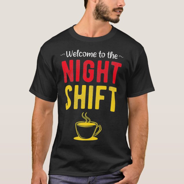Camiseta Bienvenido a la Premium de turnos nocturnos _1 (Anverso)