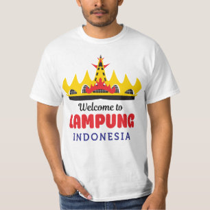 Camiseta Bienvenido a Lampung - Indonesia