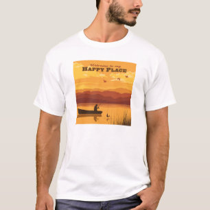 Camiseta Bienvenido A Mi Feliz Lugar