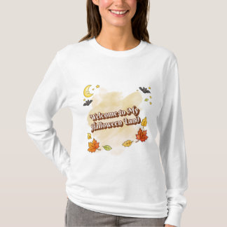 Camiseta Bienvenido a mi tierra de Halloween - Otoño adorab