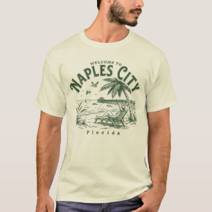 Camiseta Bienvenido a Naples City Florida