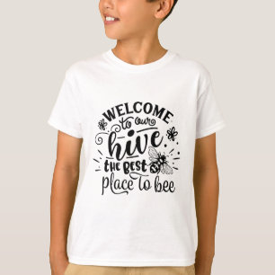 Camiseta Bienvenido a Nuestro Colmenar Divertida Abeja Prim