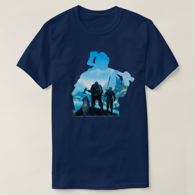 Camiseta Bienvenido a Valheim (Diseño del anverso)