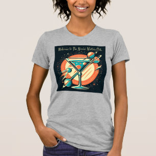 Camiseta Bienvenido al Atomic Martini Club Space Age