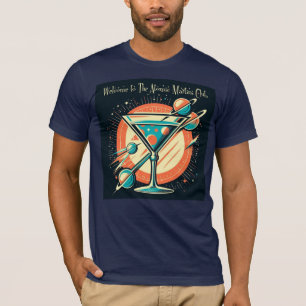 Camiseta Bienvenido al Atomic Martini Club Space Age