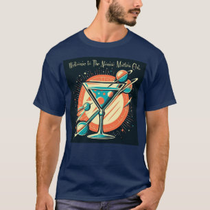 Camiseta Bienvenido al Atomic Martini Club Space Age