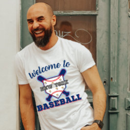 Camiseta "Bienvenido al béisbol de Nueva York" City Pride S