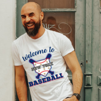 Camiseta "Bienvenido al béisbol de Nueva York" City Pride S