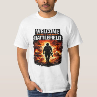 CAMISETA BIENVENIDO AL CAMPO DE BATALLA