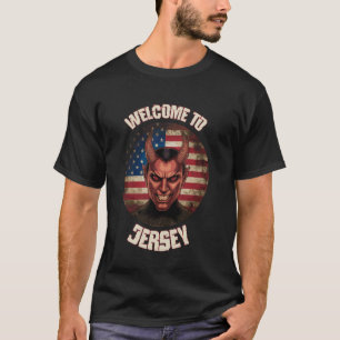Camiseta Bienvenido al Folclore de Criptido del Diablo de J