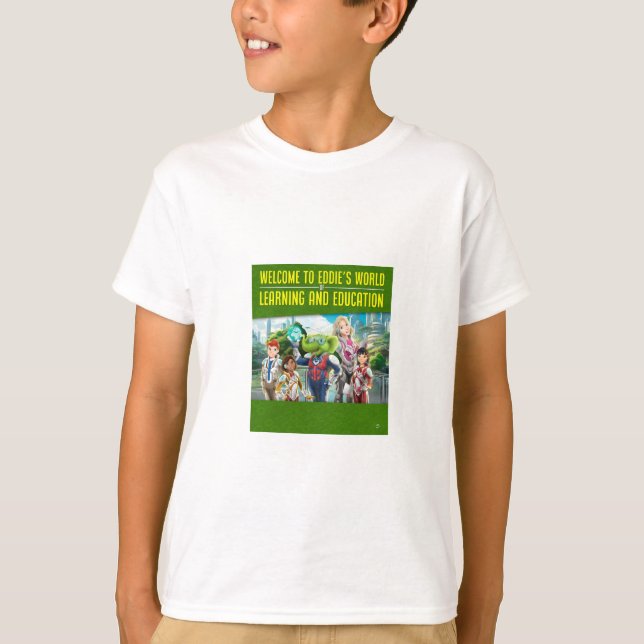 Camiseta Bienvenido al mundo del aprendizaje y la educación (Anverso)