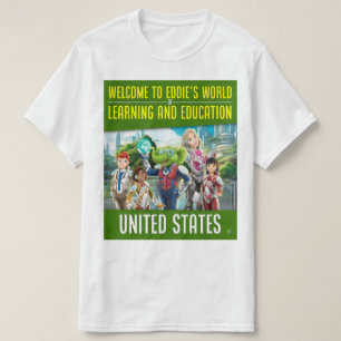 Camiseta Bienvenido al mundo del aprendizaje y la educación