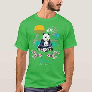 Camiseta Bienvenido al Tokyo Japan Panda Love Design