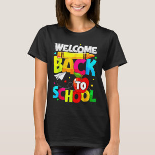 Camiseta Bienvenido Byck a la Diversión Escolar Estudiante 