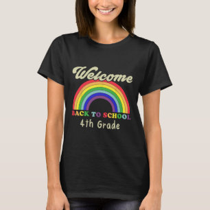 Camiseta Bienvenido Ck Al Colegio Profesor De 4º Grado Estu