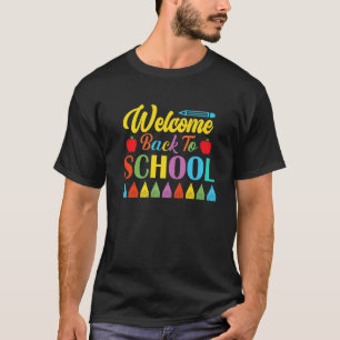 Camiseta Bienvenido De Nuevo A La Clase De Appleclass De Pr