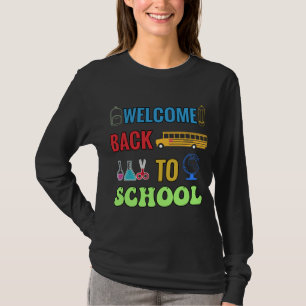 Camiseta Bienvenido De Nuevo A La Escuela