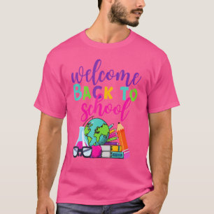 Camiseta Bienvenido De Nuevo A La Escuela