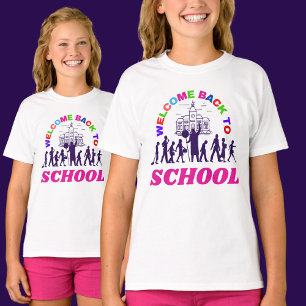 Camiseta Bienvenido De Nuevo A La Escuela