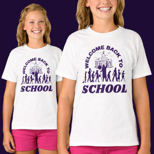 Camiseta Bienvenido De Nuevo A La Escuela
