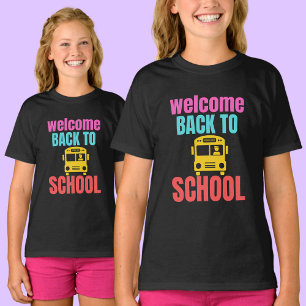 Camiseta Bienvenido De Nuevo A La Escuela