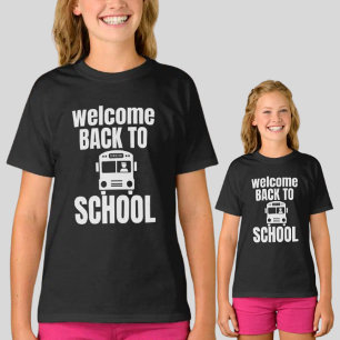 Camiseta Bienvenido De Nuevo A La Escuela