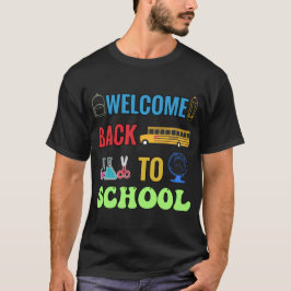 Camiseta Bienvenido De Nuevo A La Escuela