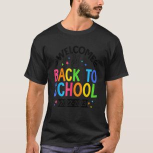 Camiseta Bienvenido De Nuevo A La Escuela 2023 Primer Día D
