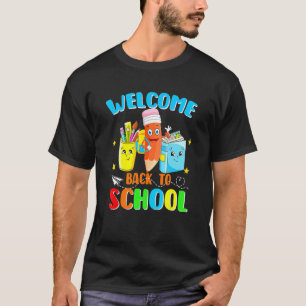 Camiseta Bienvenido De Nuevo A La Escuela Para Profesores Y