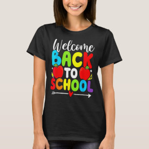 Camiseta Bienvenido De Nuevo Al Colegio TShirt Gracioso Pro