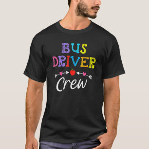 Camiseta Bienvenido De Nuevo Al Conductor Del Autobús Escol
