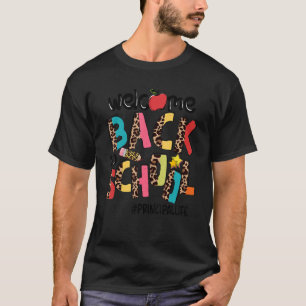 Camiseta Bienvenido De Nuevo Al Leopardo De La Vida En La E