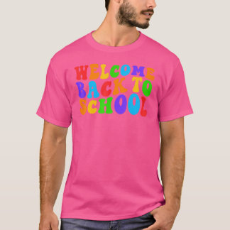 Camiseta Bienvenido De Nuevo Al Primer Día De La Escuela 1