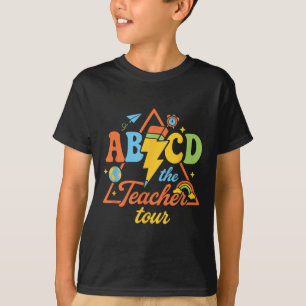 Camiseta Bienvenido De Nuevo Al Profesor Abcd De La Escuela