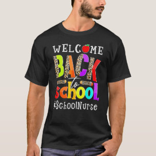 Camiseta Bienvenido De Vuelta A La Enfermería Escolar Prime